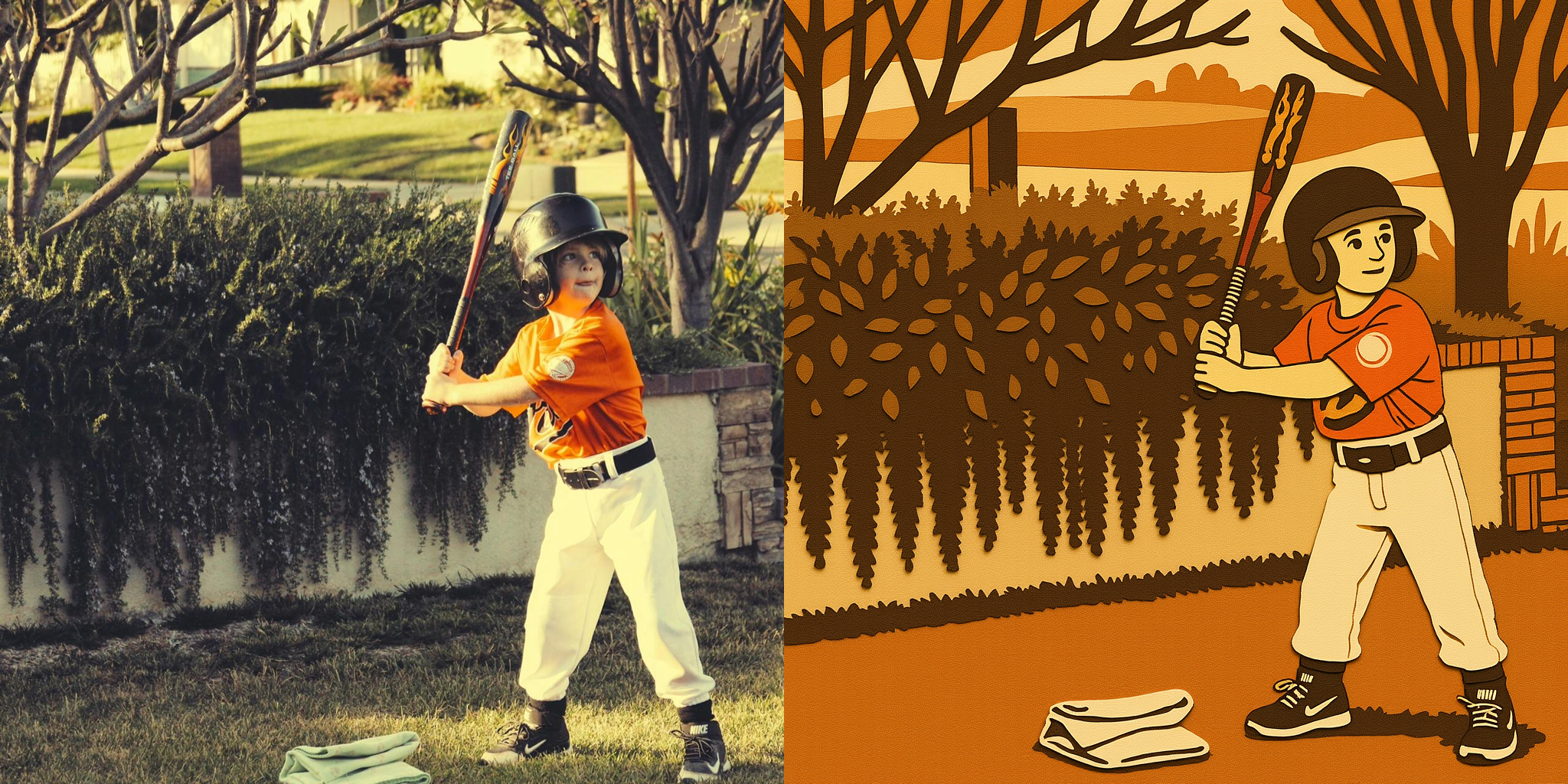 Paper Cutting Style Example