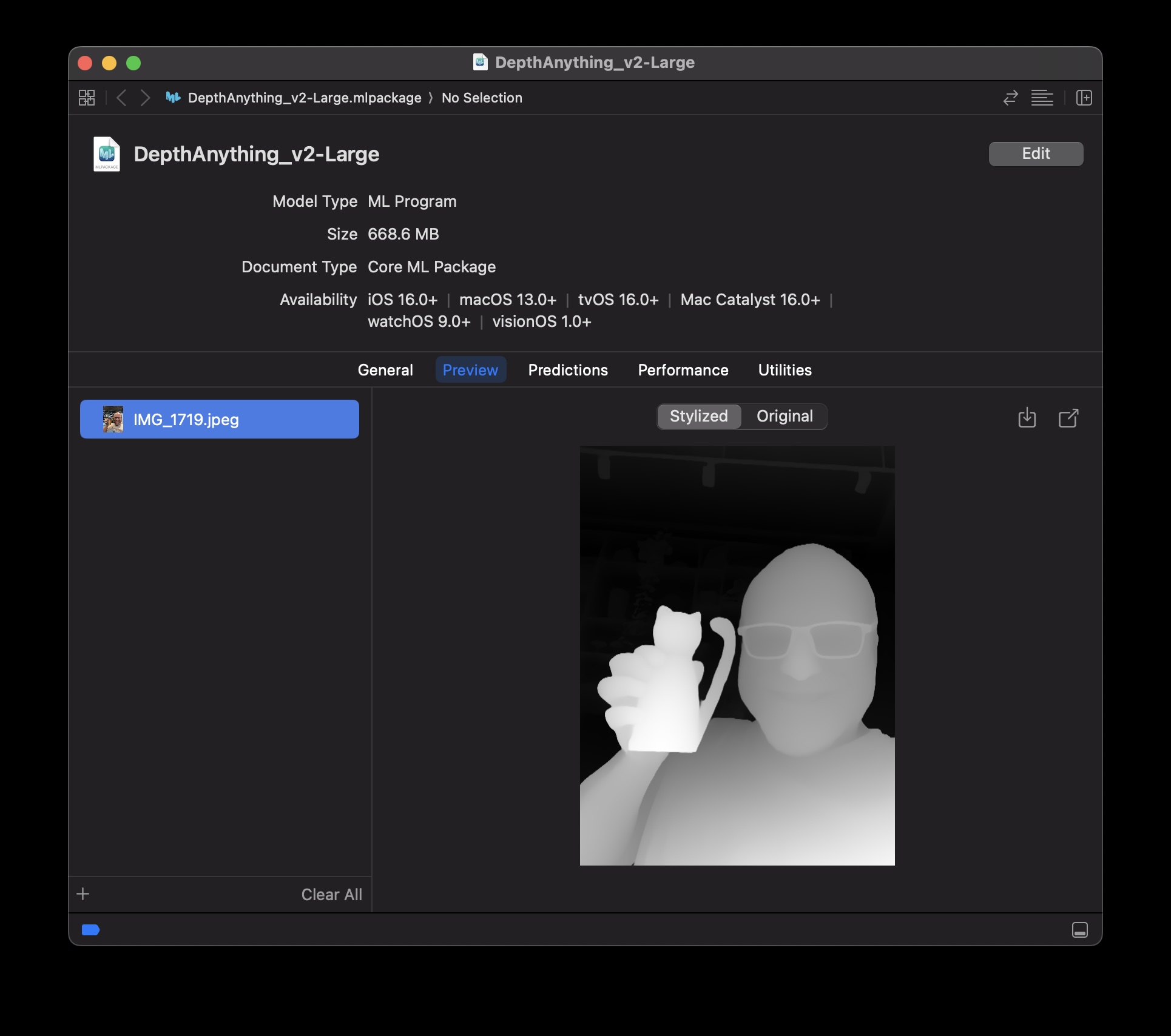 Xcode_Preview_DepthAnything_v2-Large.jpg