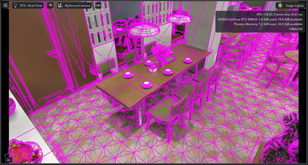 SAGE-3D Collision Mesh